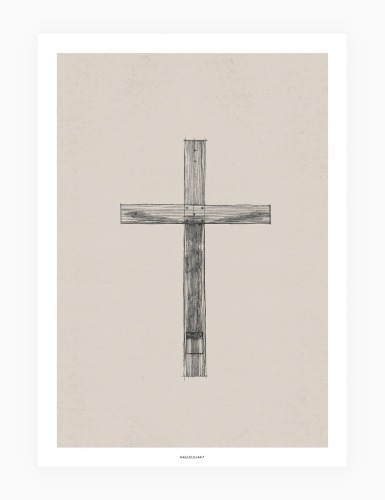 [B급세일] 십자가His Cross 50x70 cm